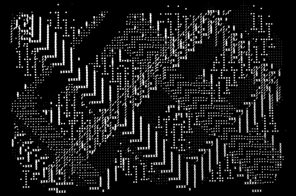 Computer-Generated Movies, Designs and Diagrams by Ken Knowlton, Design Quarterly, No. 66/67, Design and the Computer (1966), pp. 58-63